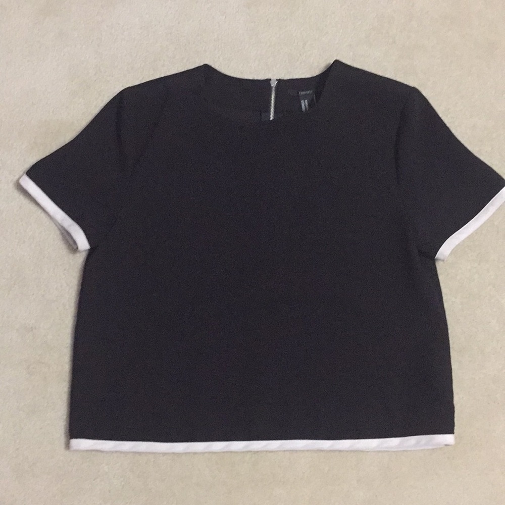 Black Crop Top